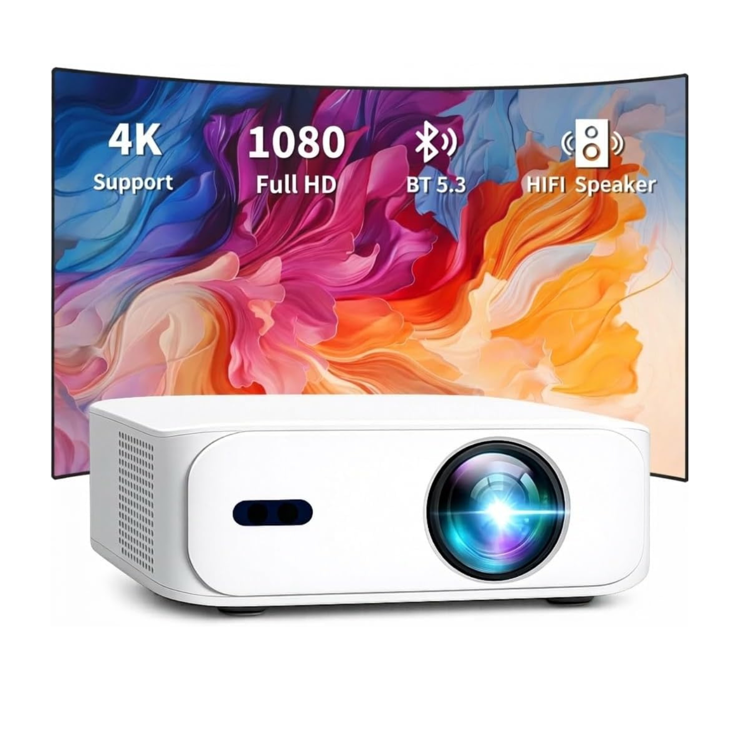 Portable Projector Full HD 4000 Lumens